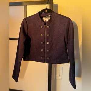 ModCloth Navy Blue Military Style Jacket